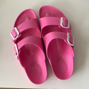 Pink Arizona Eva Birkenstocks size 8.5
